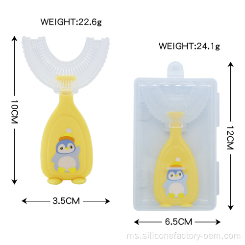 Latihan Mainan Baby Chew Mainan Silicone Chew Stick